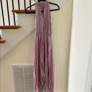 Elegant Lavender Maxi Dress